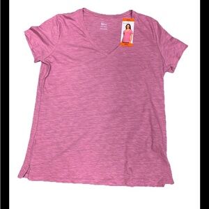 Felina Mauve Women’s V-Neck T-Shirt